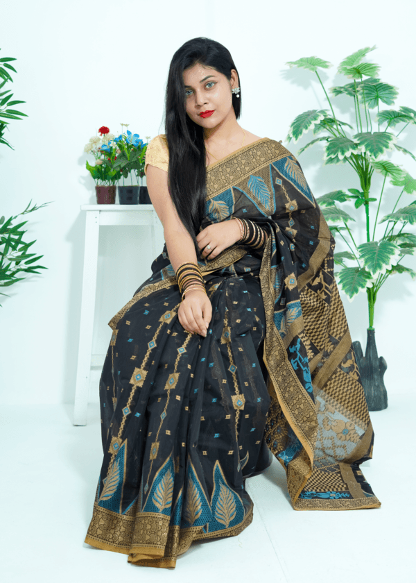 Tencel cotton Tater Saree (Premium)