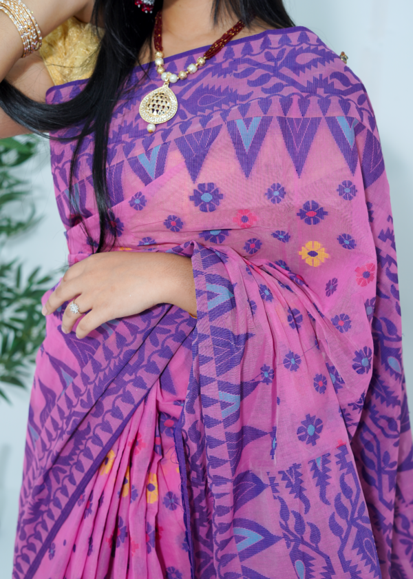 100% Cotton Tater Saree (Premium) - Image 2