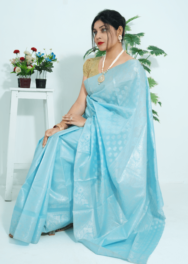 premium jamdani saree - Image 2